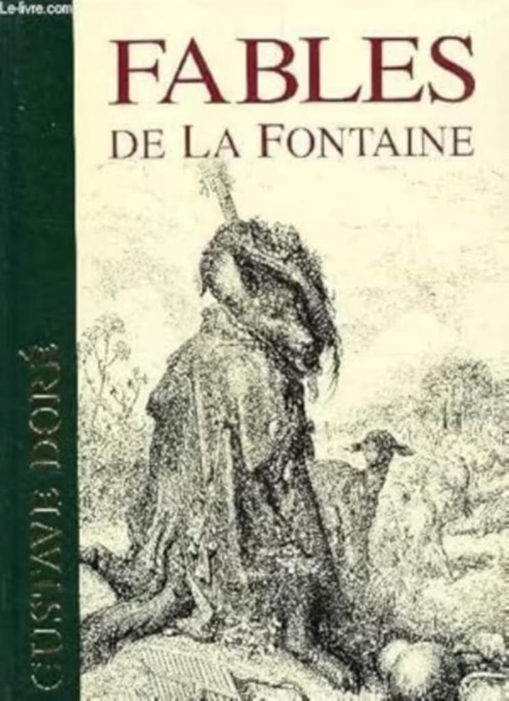 Fables de la Fontaine avec 320 illustrations de Gustave Dore, Boeken, Ophalen of Verzenden, Zo goed als nieuw