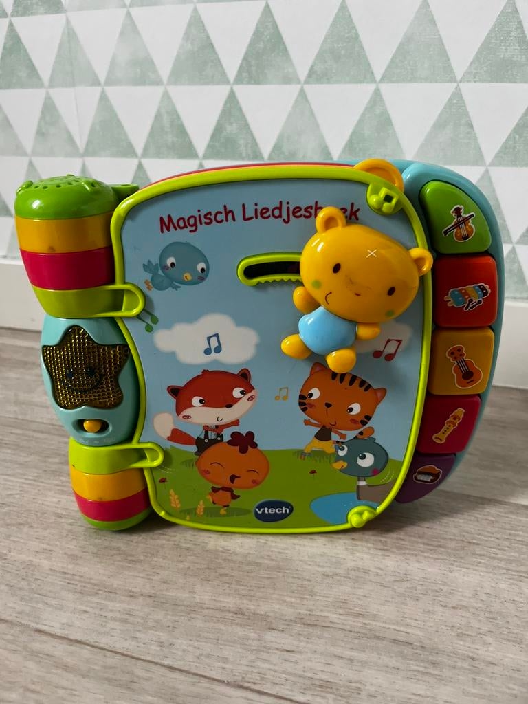 Vtech magisch liedjesboek, Enlèvement, Comme neuf