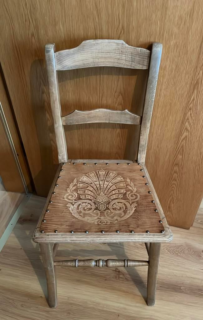 vintage stoel, Ophalen