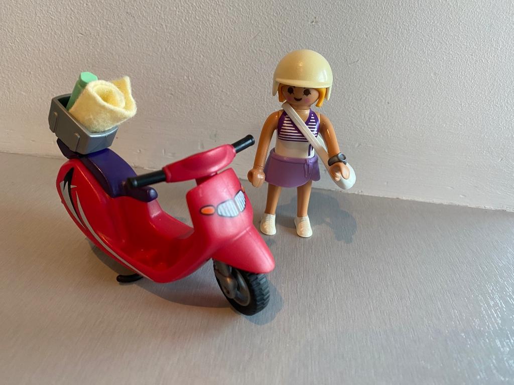 Playmobil scooter, Enlèvement ou Envoi, Comme neuf, Ensemble complet