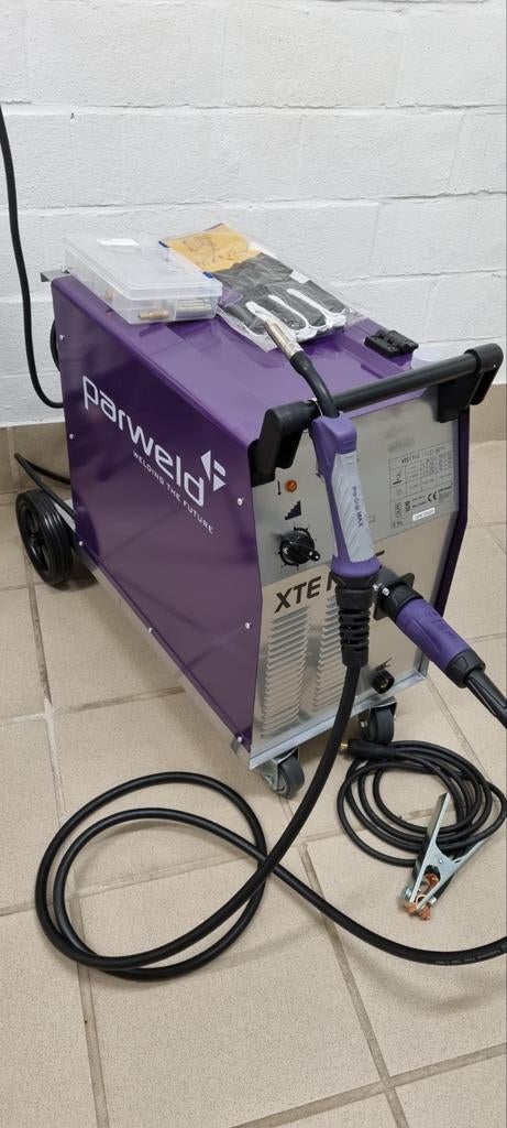 Parweld XTE171 lasapparaat halfautomaat, Ophalen