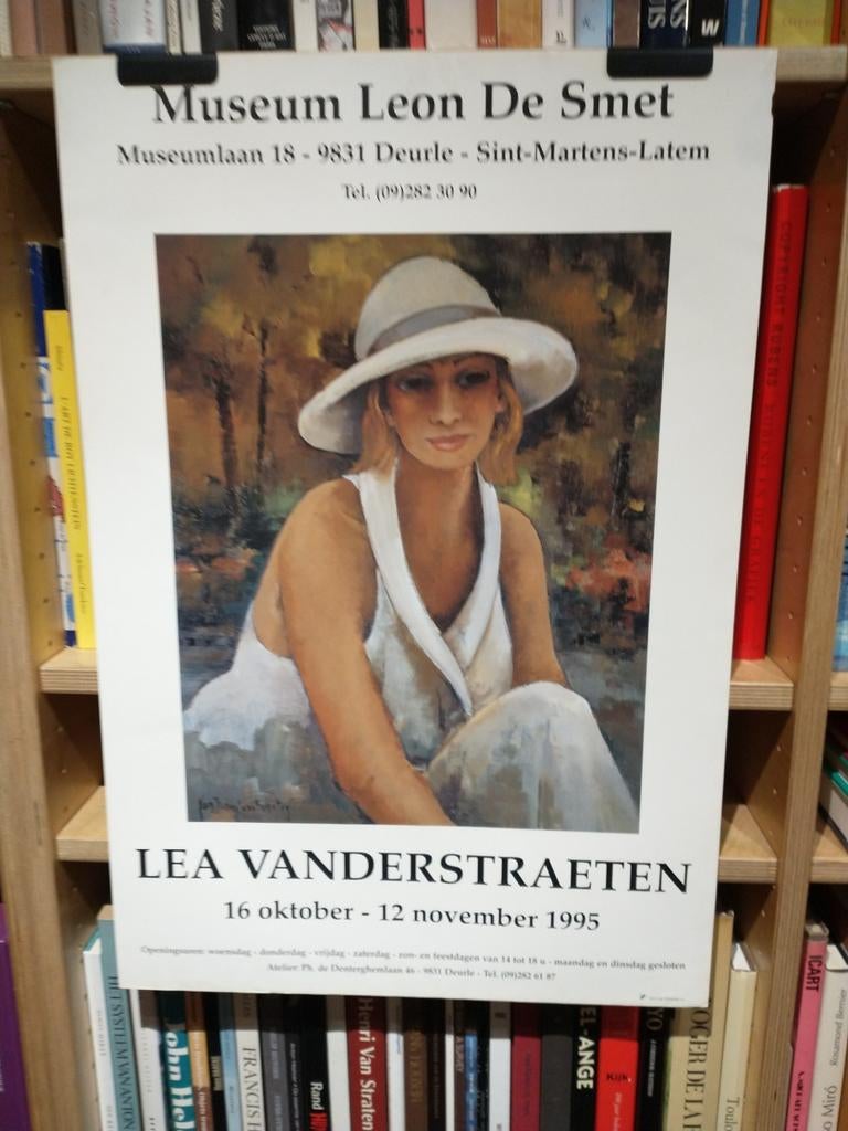 Lea Vanderstraeten 1995 affiche, Enlèvement ou Envoi, Utilisé