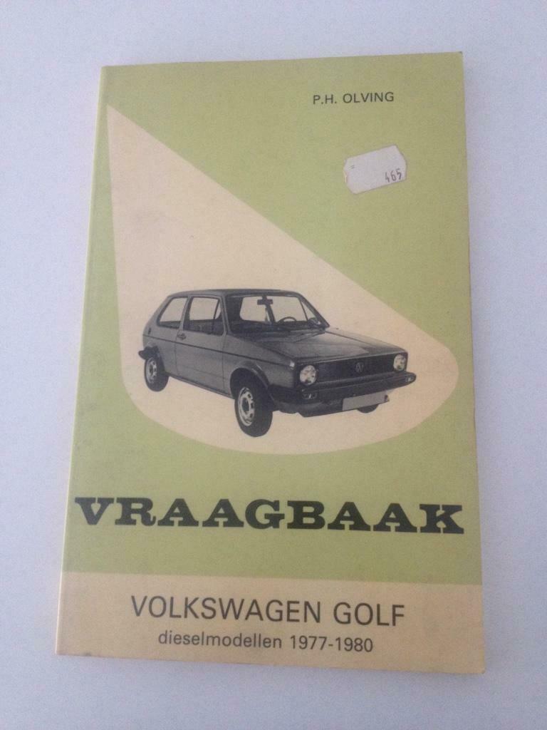 Vraagbaak Golf 1 diesel 1977-1980, Auto diversen, Handleidingen en Instructieboekjes, Ophalen of Verzenden
