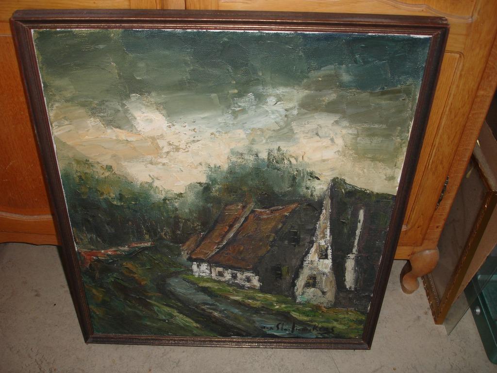 Schilderij Jos Slootmaeckers (1926-1995), Antiek en Kunst, Ophalen of Verzenden