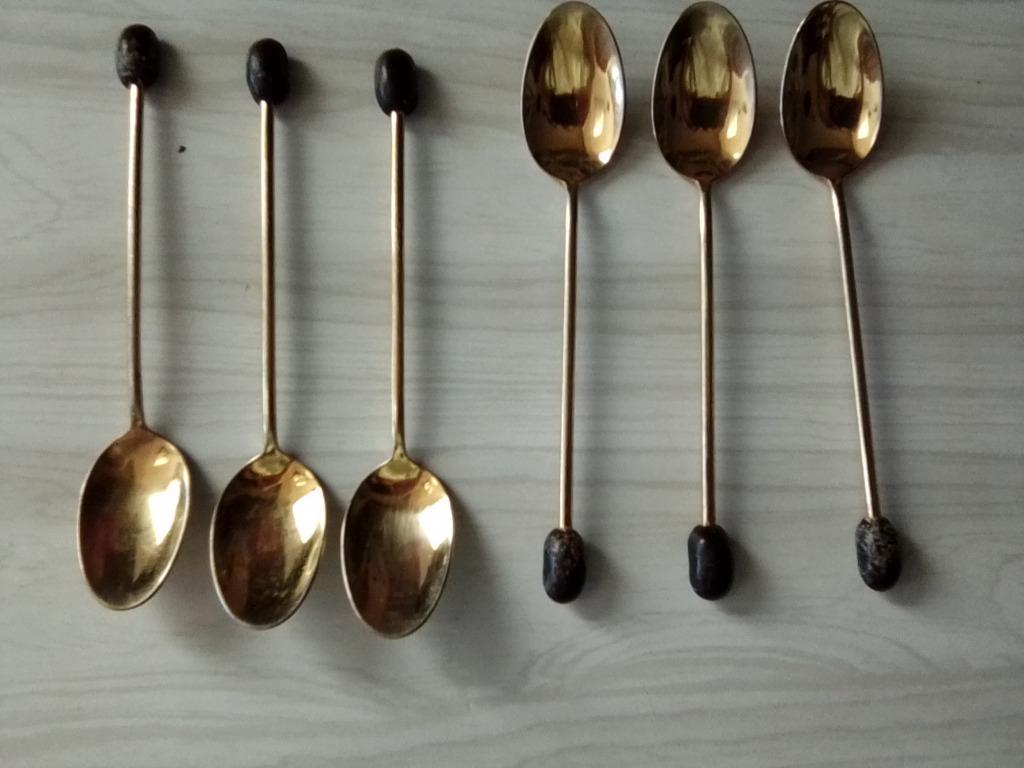 Cuillère à café avec grain de café, Maison & Meubles, Cuisine | Vaisselle, Enlèvement ou Envoi, Comme neuf, Service complet