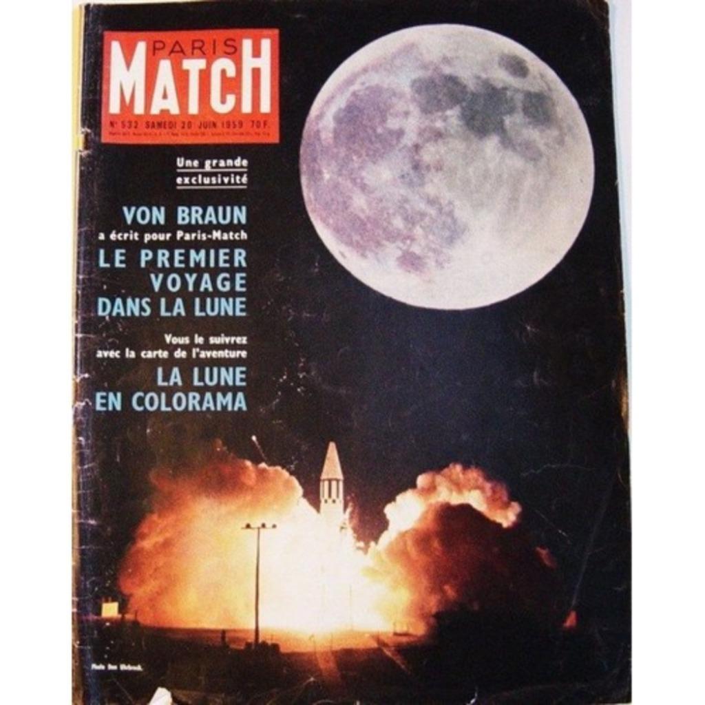 Paris Match N 532 : HEMINGWAY / L'HOMME FUSEE / ALBERT ET P, Livres, Enlèvement ou Envoi