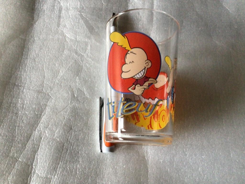 Titeuf verre / glas Zep France 3 editions Glénat Canal J Sme, Enlèvement ou Envoi
