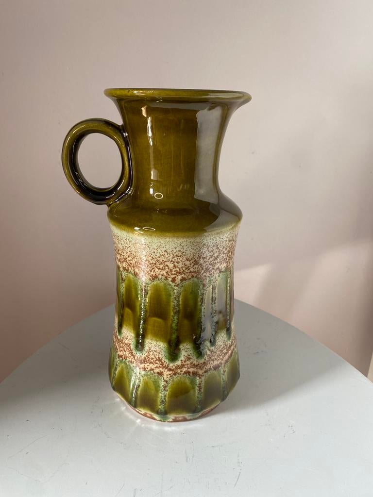 Vase vintage West Germany U Keramik, Enlèvement ou Envoi