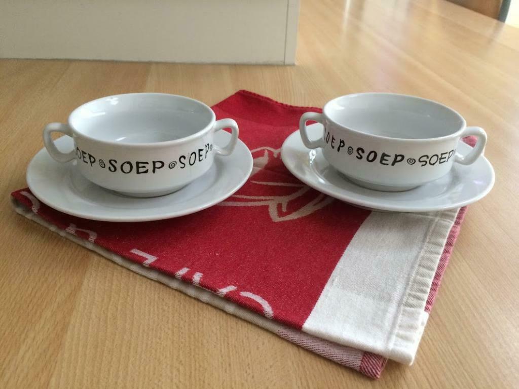 Soepkommen, Enlèvement ou Envoi, Utilisé, Tasse(s) et/ou soucoupe(s)