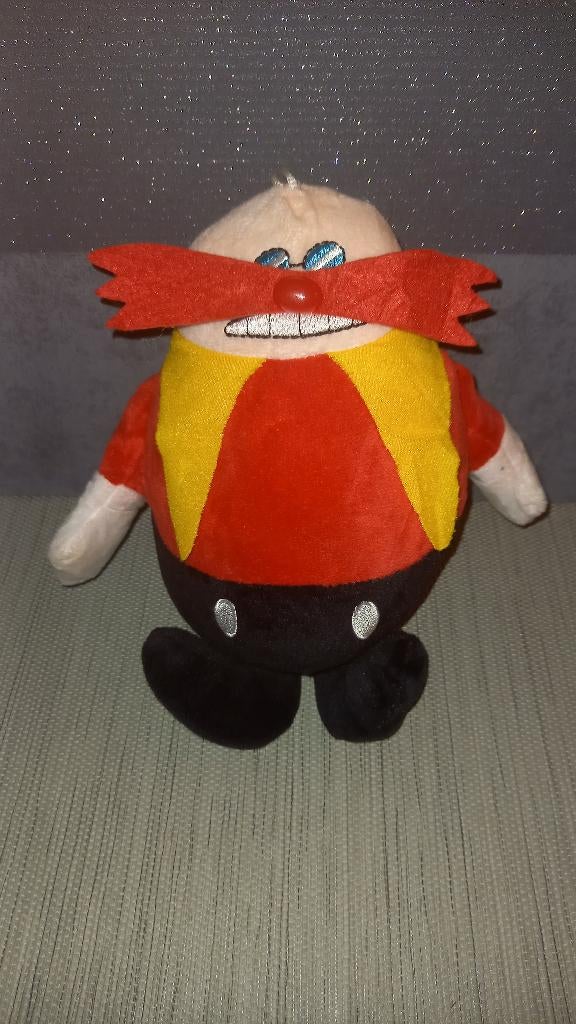 Doctor Eggman knuffel, Ophalen of Verzenden, Zo goed als nieuw, Overige typen