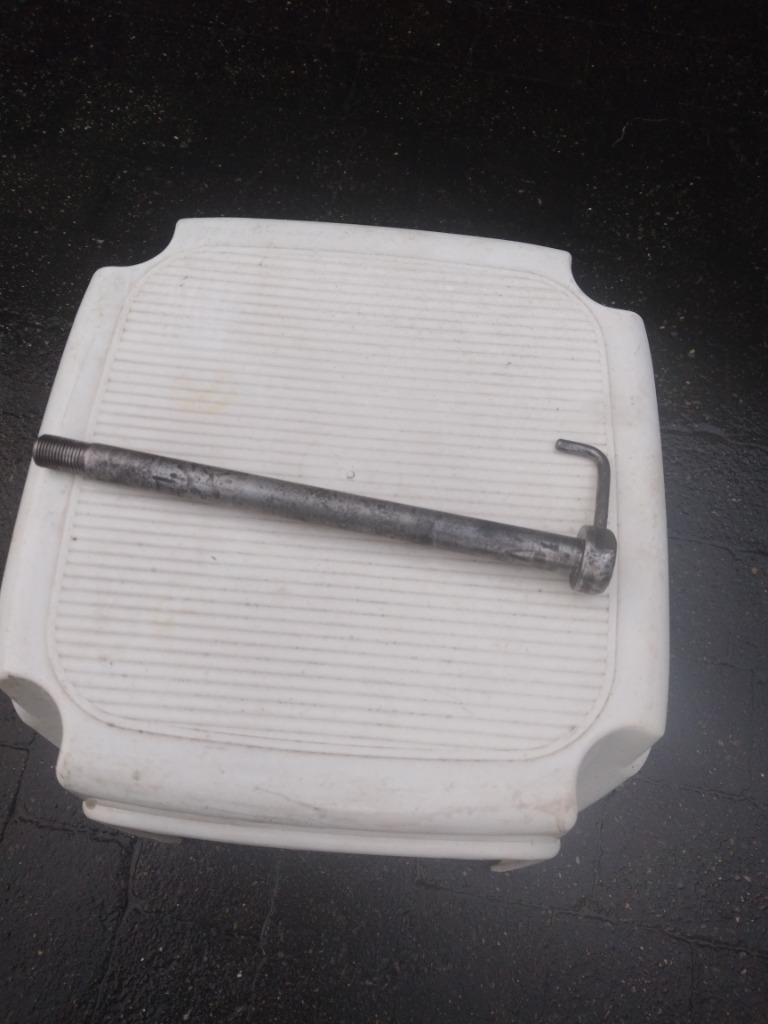 Honda XR 500 achterwielas, Ophalen of Verzenden, Gebruikt