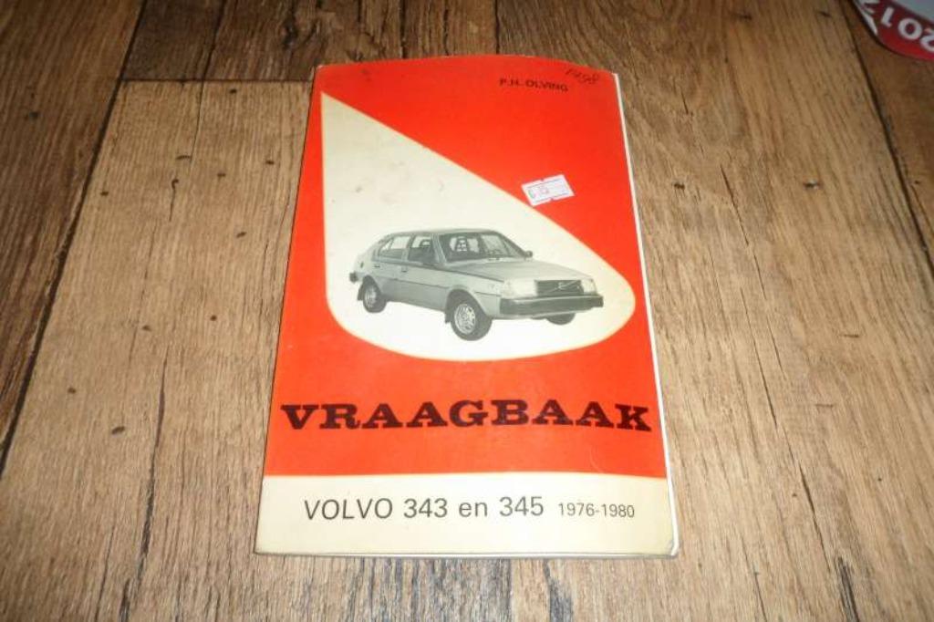 Vraagbaak Volvo 343 e,n 345, Ophalen of Verzenden