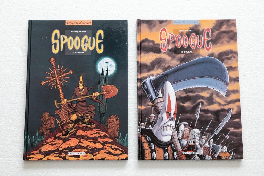 EO - Spoogue - Tomes 1 et 2 (Milhiet), Livres, BD, Plusieurs BD, Enlèvement ou Envoi, Milhiet, Comme neuf