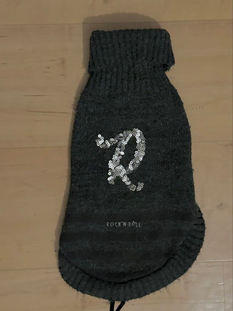 Pull gris pour chien, Enlèvement, Utilisé