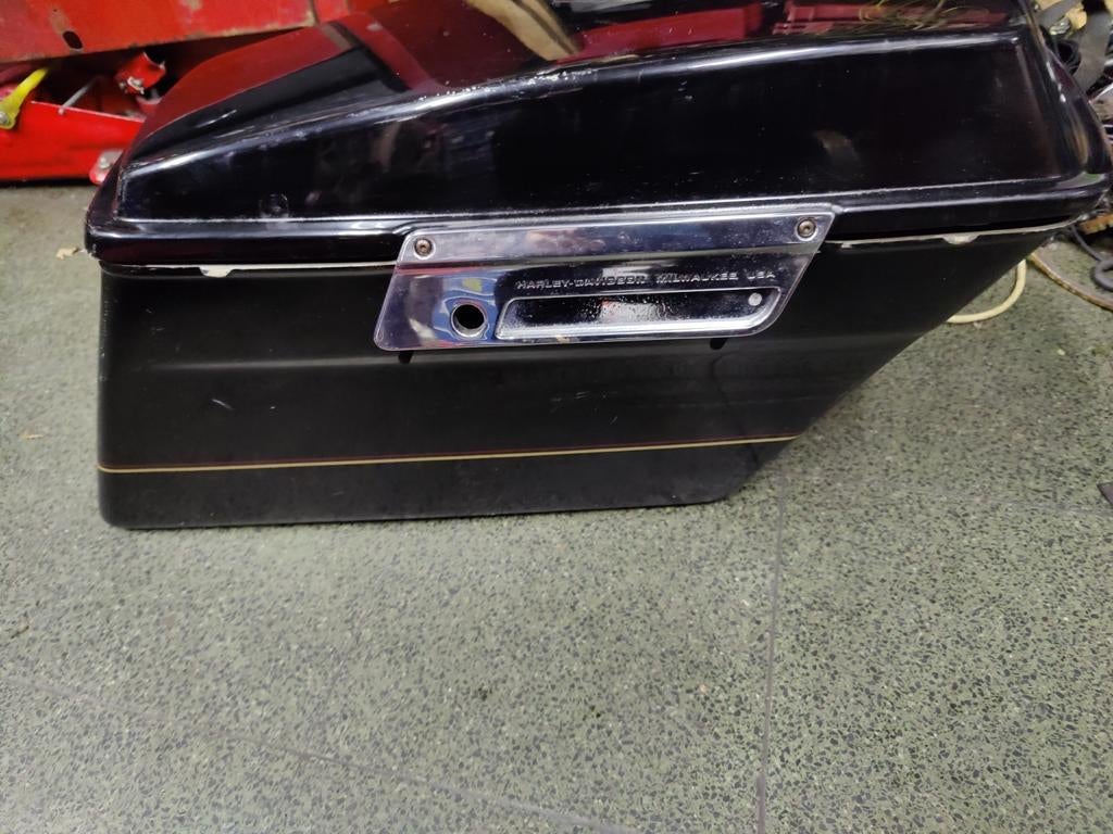 Originele hard box Harley Davidson road king, Ophalen of Verzenden