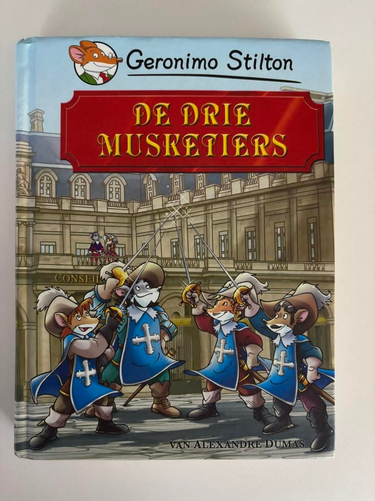 Geronimo Stilton De drie musketiers, Enlèvement