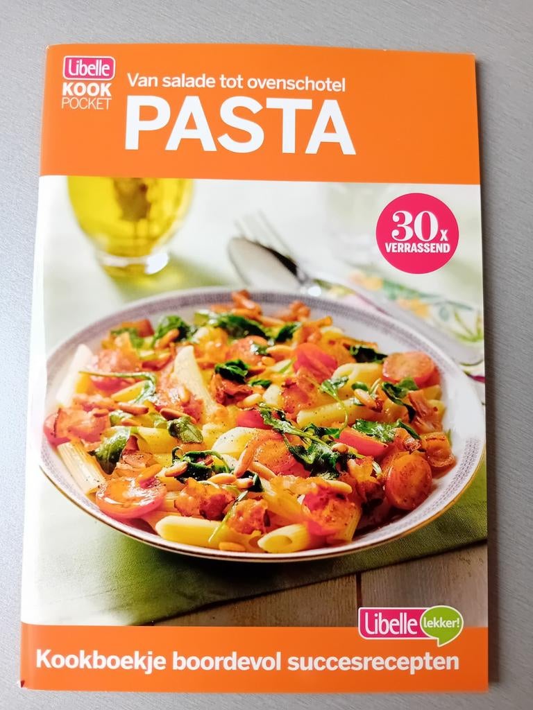Libelle kookpocket: Van salade tot ovenschotel Pasta, Enlèvement ou Envoi