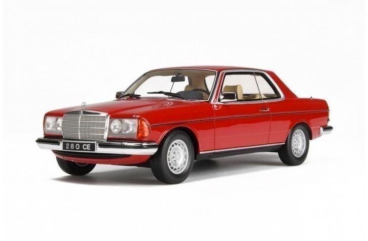 Otto 1/18 OT145 Mercedes-Benz C123 280CE Signal Red 1977, Hobby & Loisirs créatifs, Voitures miniatures | 1:18, Enlèvement ou Envoi