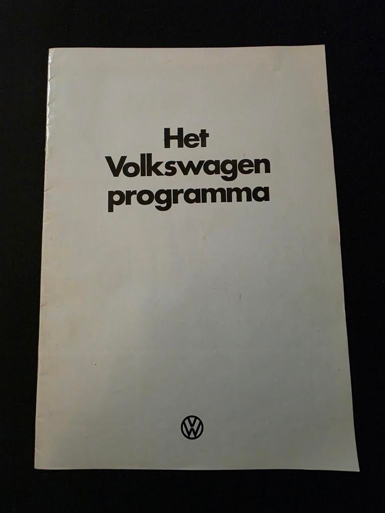 Brochure du Programme 1976 de Volkswagen, Livres, Autos | Brochures & Magazines, Volkswagen, Enlèvement ou Envoi