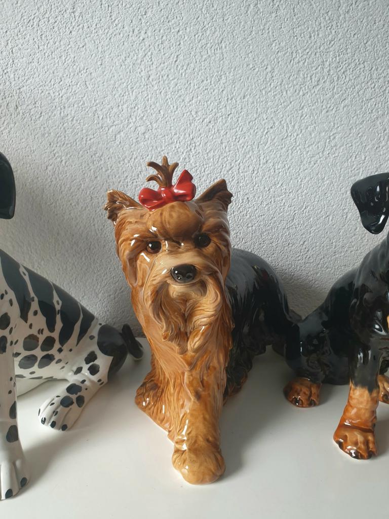 Chiens en porcelaine et céramique, Enlèvement ou Envoi, Comme neuf