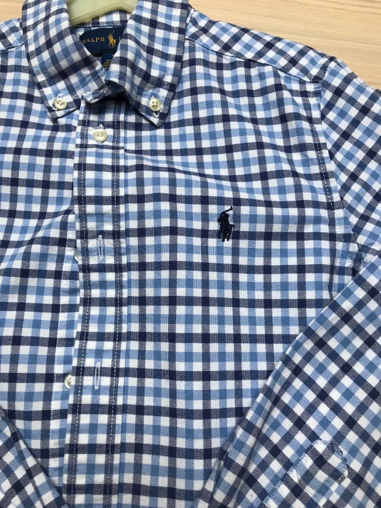 Ralph Lauren hemd 7 jaar, Kinderen en Baby's, Gebruikt, Overhemd of Blouse, Ophalen of Verzenden, Jongen