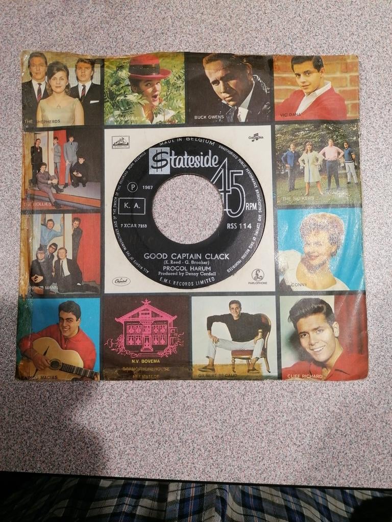 good captain clack, procol harum,  Homburg, stateside,  Belg, Ophalen of Verzenden, Gebruikt