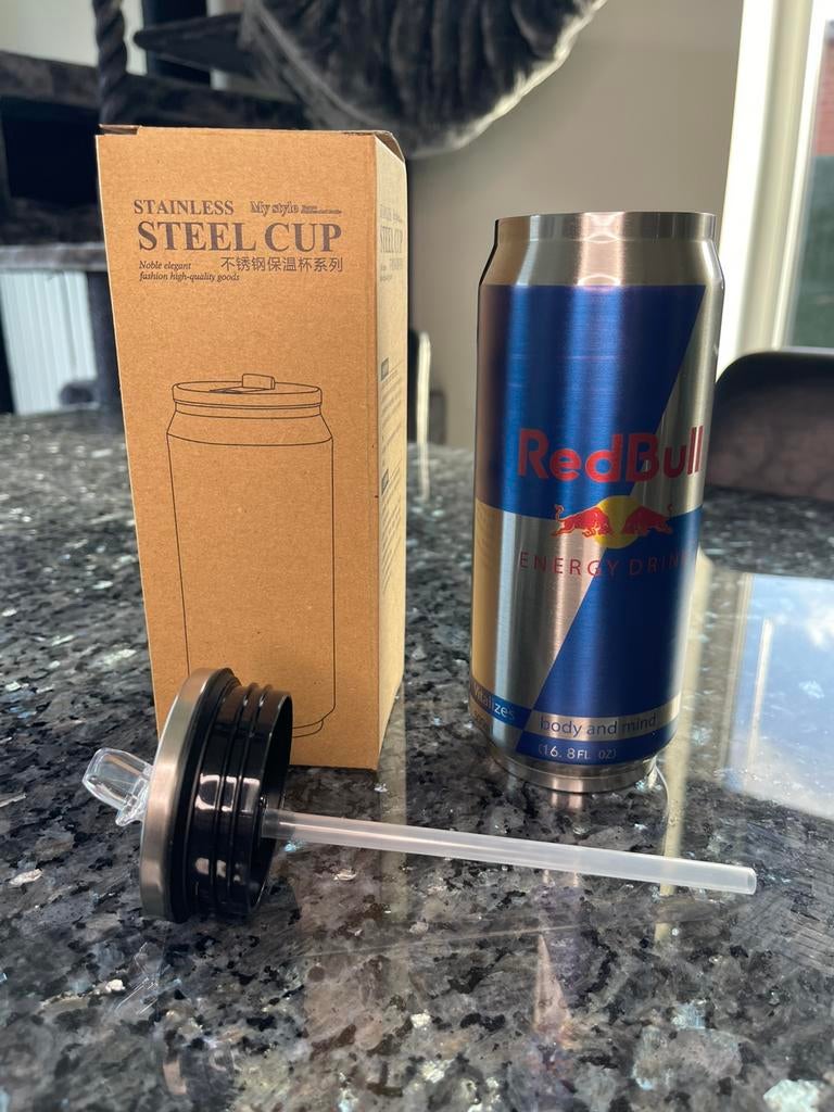 Red Bull Steel Cup thermosflessen 500 ml, Ophalen of Verzenden, Nieuw