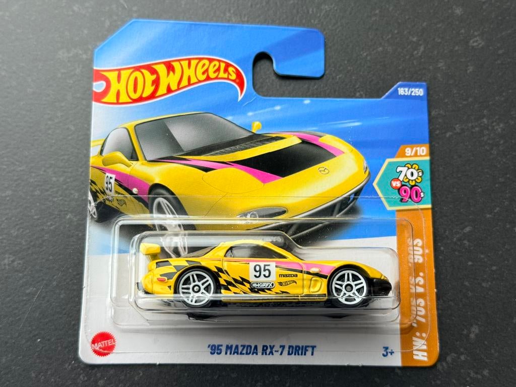 Hot Wheels ‘97 Mazda RX7 Drift, Ophalen, Nieuw