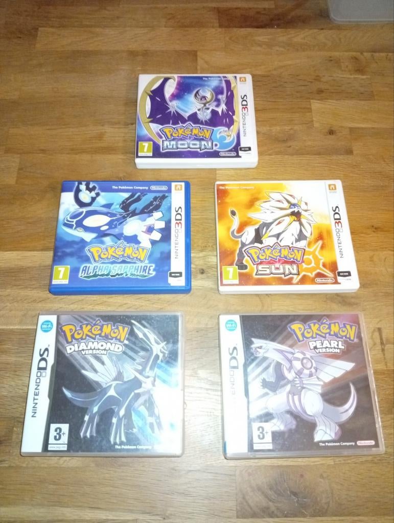 Jeux Pokemon Nintendo DS et 3DS, Enlèvement ou Envoi, Comme neuf