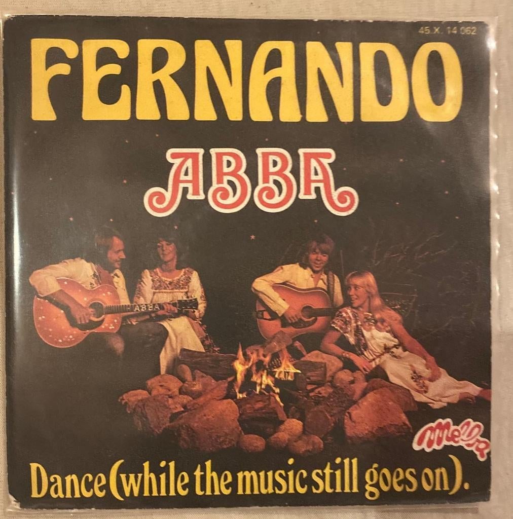 ABBA Fernando, Cd's en Dvd's, Vinyl Singles, Ophalen of Verzenden, Zo goed als nieuw, Dance, Single