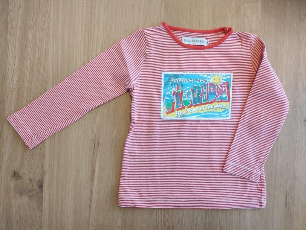 Longsleeve Filou 104, Kinderen en Baby's, Meisje, Filou & Friends, Ophalen of Verzenden, Zo goed als nieuw