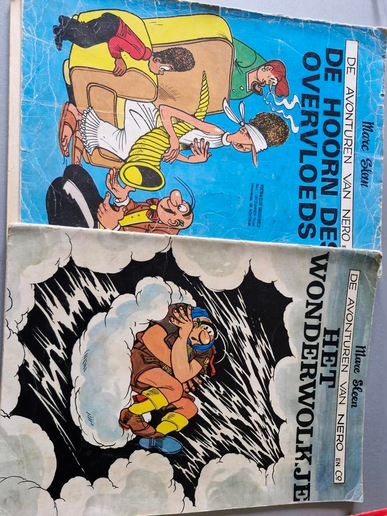Nero strips in zwart-wit, Meerdere stripboeken, Ophalen, Gelezen, Marc Sleen