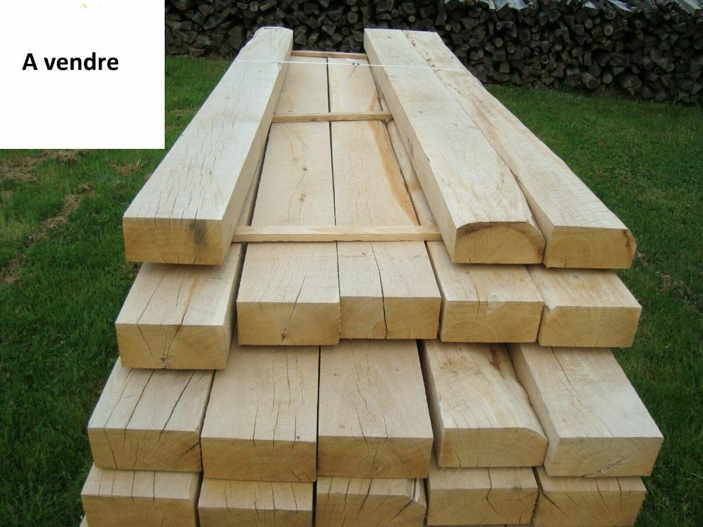 Billes de chemin de fer poutre traverse en chene poteau eik, Jardin & Terrasse, Neuf, Enlèvement ou Envoi, Bois dur, 180 à 250 cm