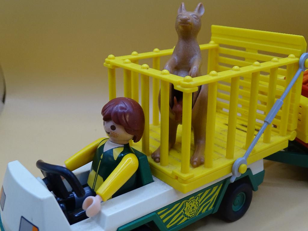 Playmobil vervoerkarretje Zoo, Kinderen en Baby's, Ophalen of Verzenden, Zo goed als nieuw