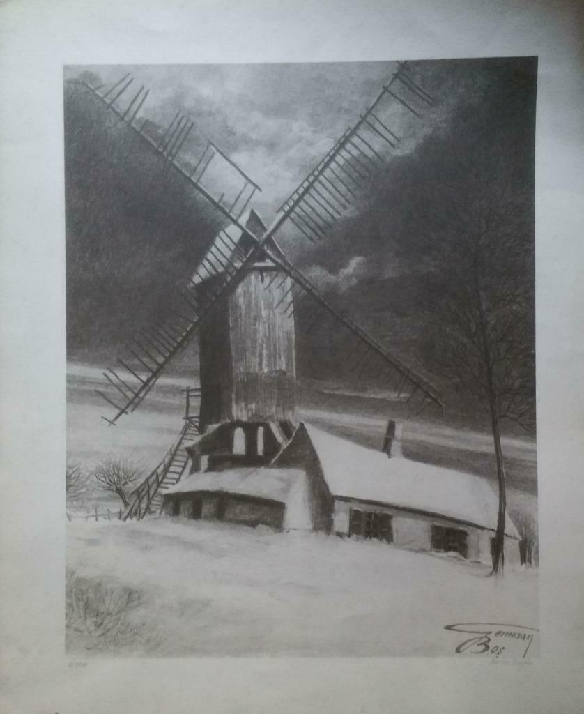 zingem molen   GERMAAN BOS, Ophalen