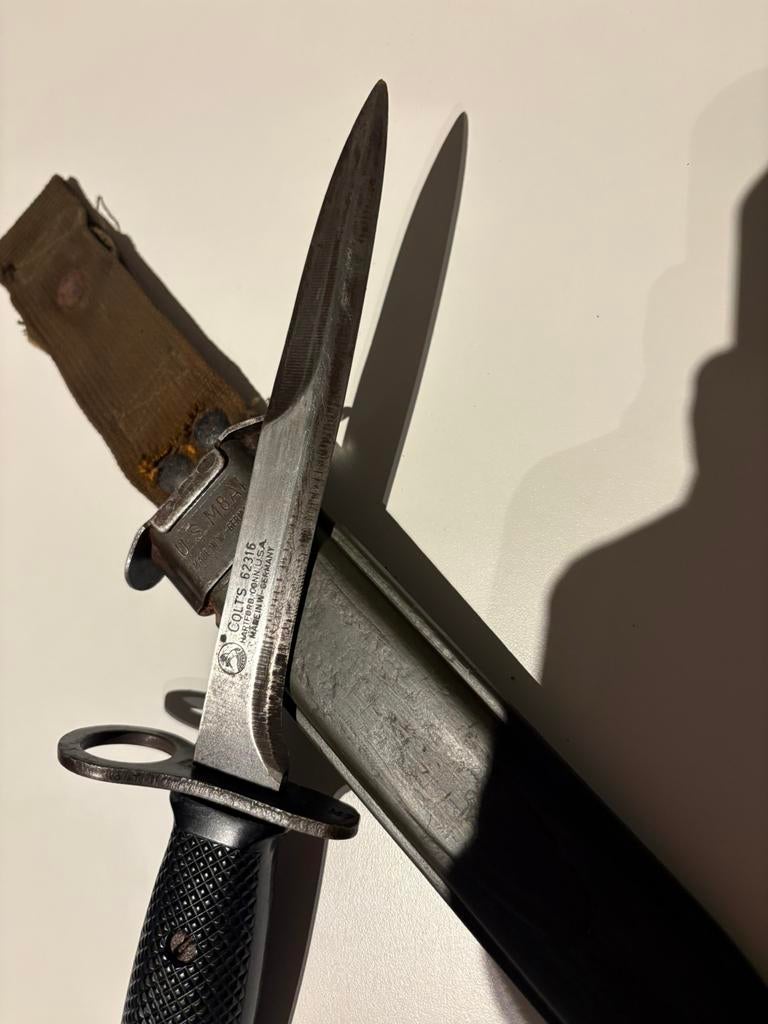 Baïonnette US M7 Colt’s fabriquant W Germany, Enlèvement ou Envoi
