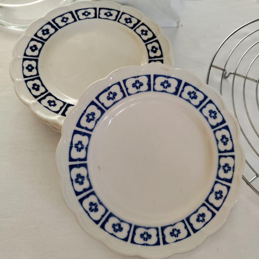 BOCH 6 assiettes à fromage, Enlèvement