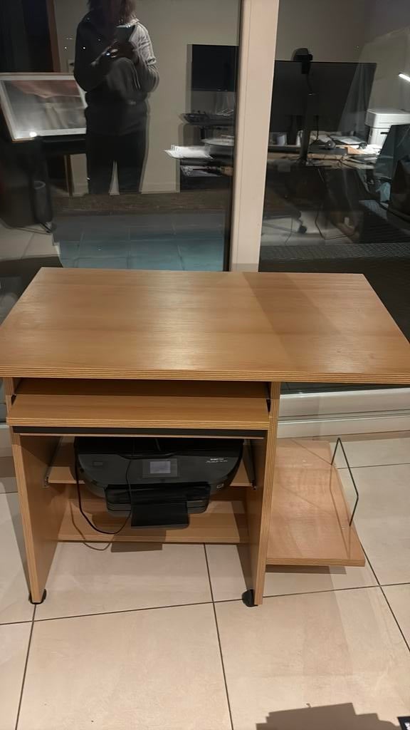 Bureau pc, Maison & Meubles, 70 à 120 cm, 70 à 120 cm, Enlèvement, Utilisé