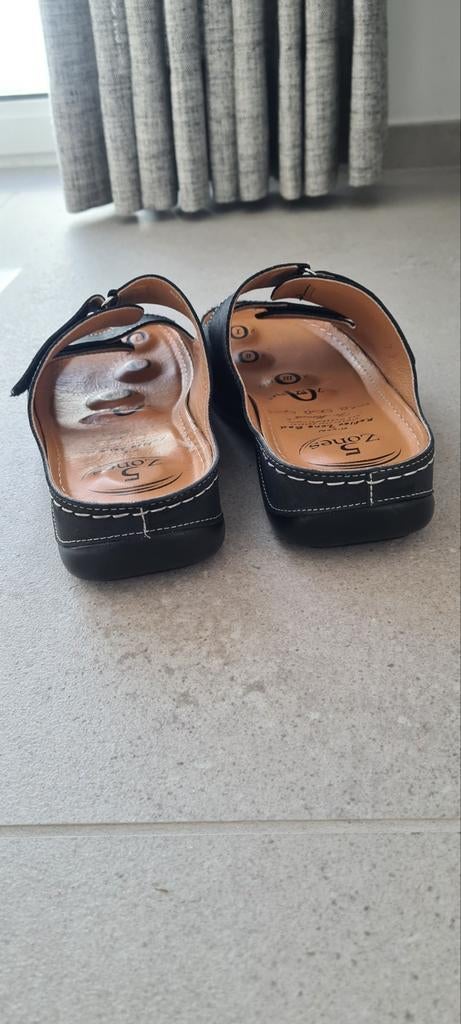 Slippers Dr Mauch - donkerblauw - maat 39, Ophalen, Zo goed als nieuw, Slippers