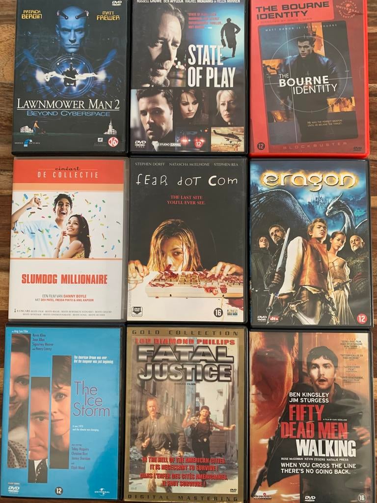 Dvd’s 1€ per stuk, Enlèvement ou Envoi, Utilisé