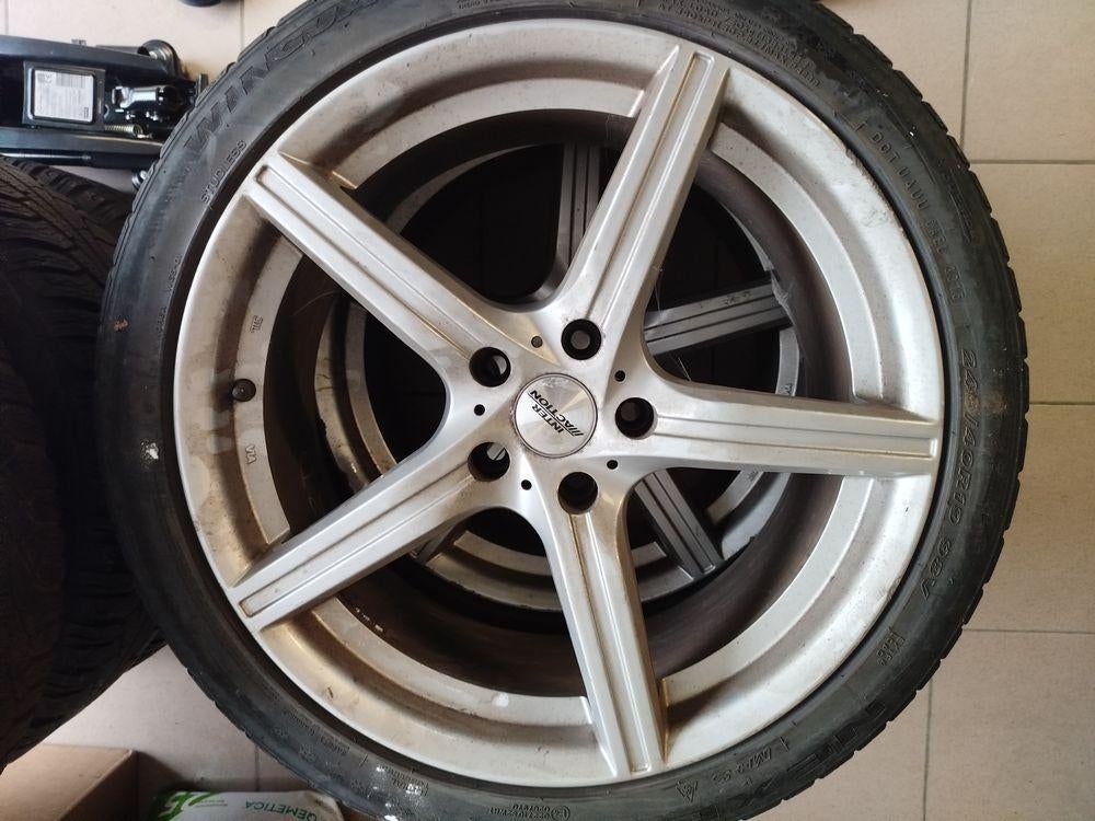 19" velgen + winterbanden, Auto-onderdelen, Banden en Velgen, Winterbanden, Band(en), Personenwagen, Ophalen