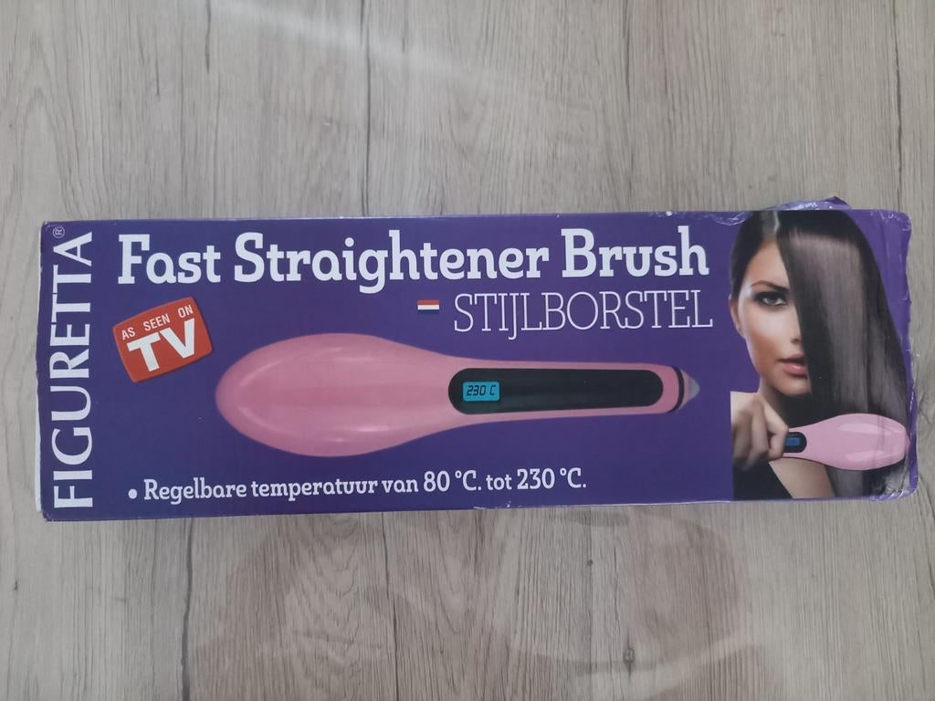 Brosse lissante Figuretta, Enlèvement ou Envoi, Comme neuf, Fer à friser ou Lisseur
