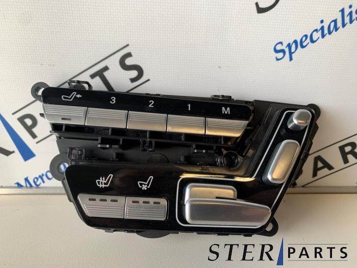 Stoelverstellings Schakelaar van een Mercedes S-Klasse, Auto-onderdelen, Interieur en Bekleding, Mercedes-Benz, Gebruikt, 3 maanden garantie