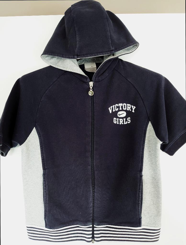 Nike Victory Girls : gilet / cardigan, met rits en kap - 12j, Kinderen en Baby's, Kinderkleding | Maat 152, NIKE, Meisje, Trui of Vest
