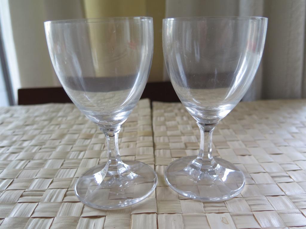 verres à vin en cristal, Enlèvement ou Envoi, Utilisé, Autres types