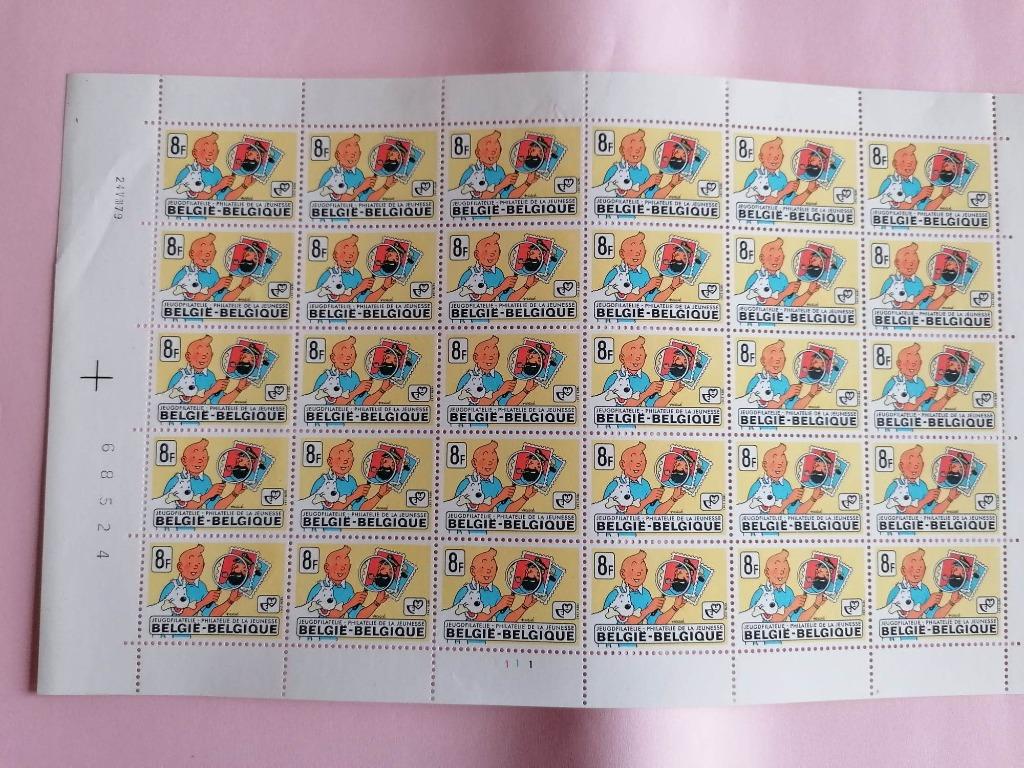 tintin-1979- feuillet complet, Collections, Enlèvement ou Envoi, Tintin, Comme neuf