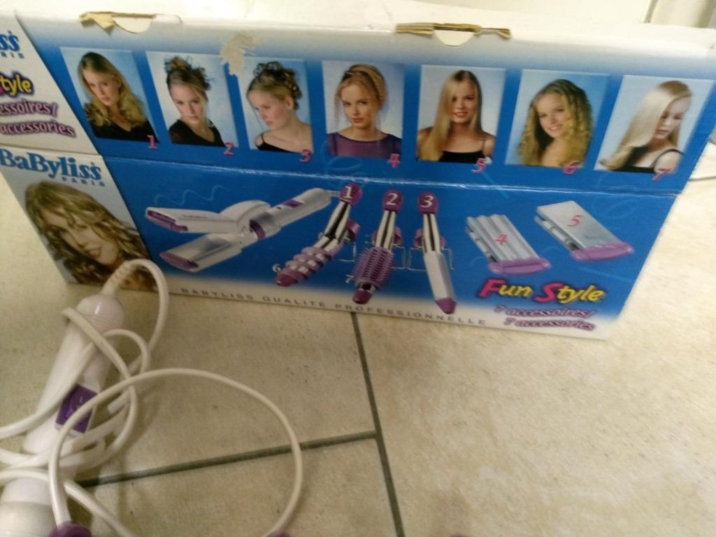 stijltang - babyliss - fun style, Ophalen of Verzenden, Gebruikt