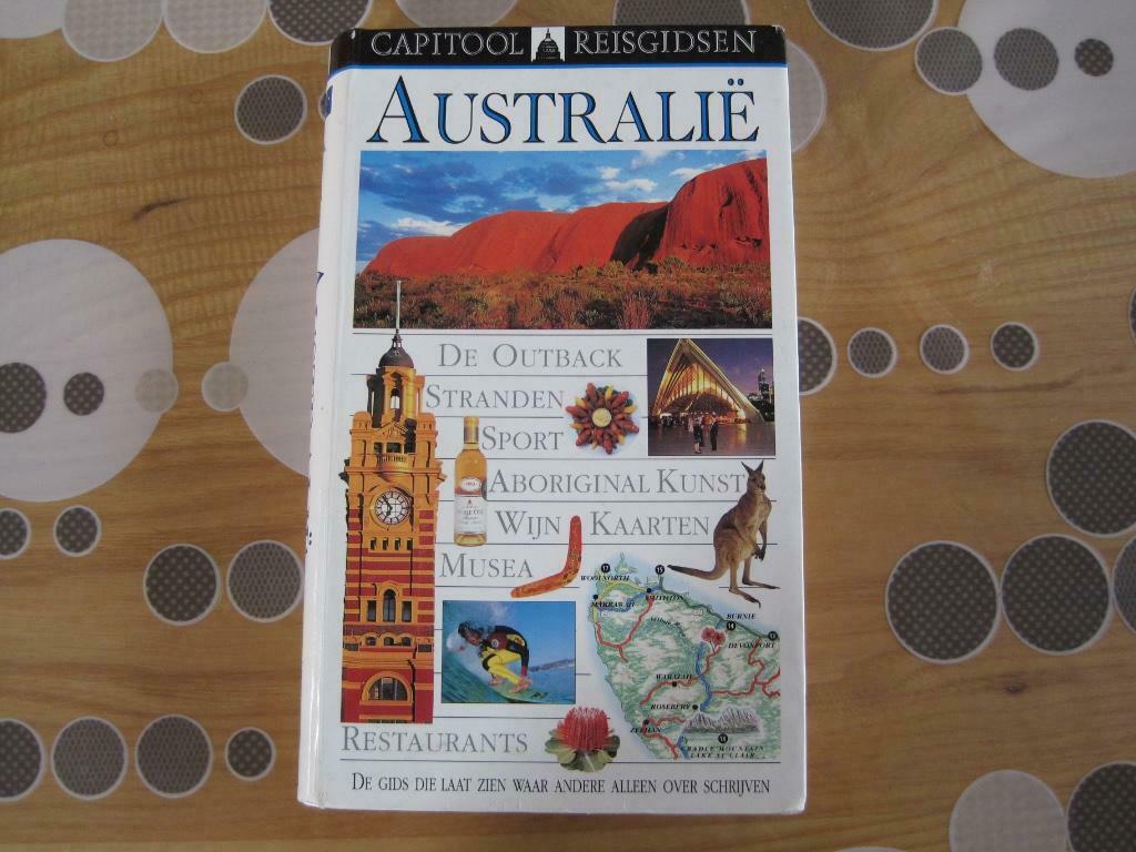 Reisgids Australië, Livres, Guides touristiques, Capitool, Enlèvement ou Envoi, Utilisé, Guide ou Livre de voyage