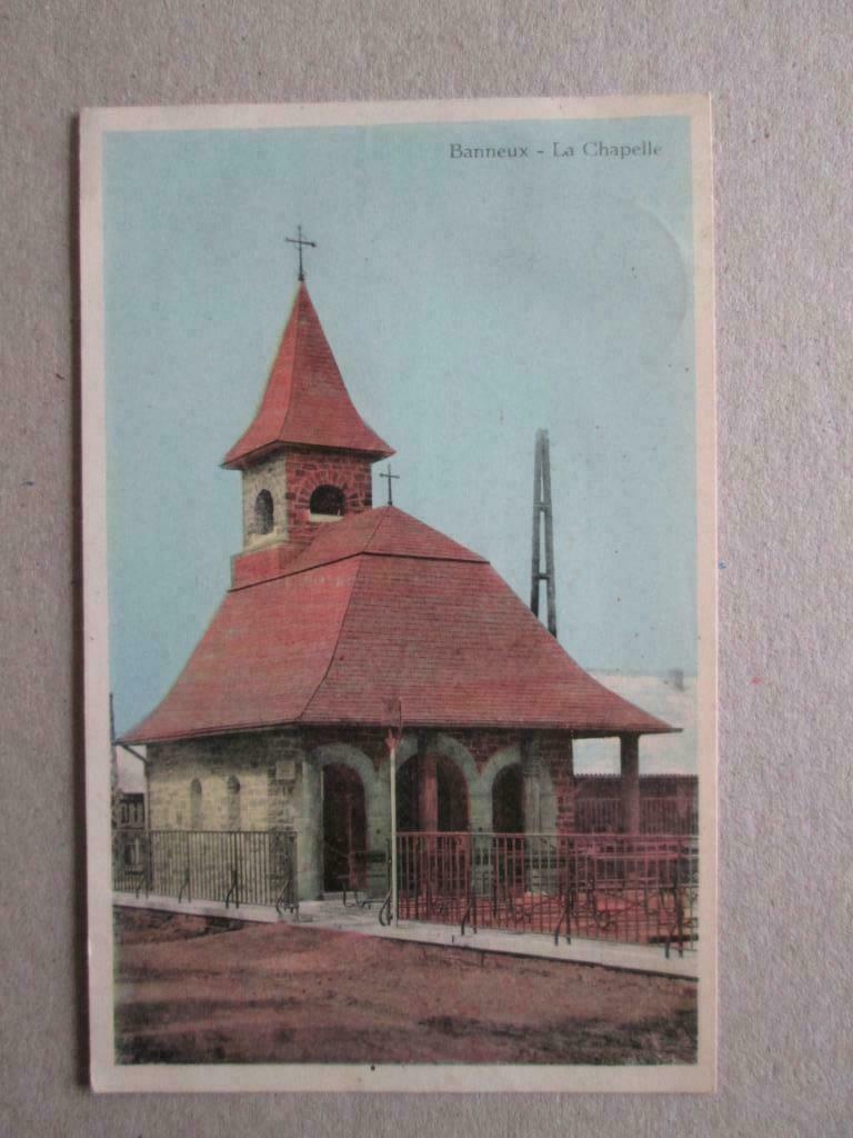 oude postkaart Banneaux, Verzenden