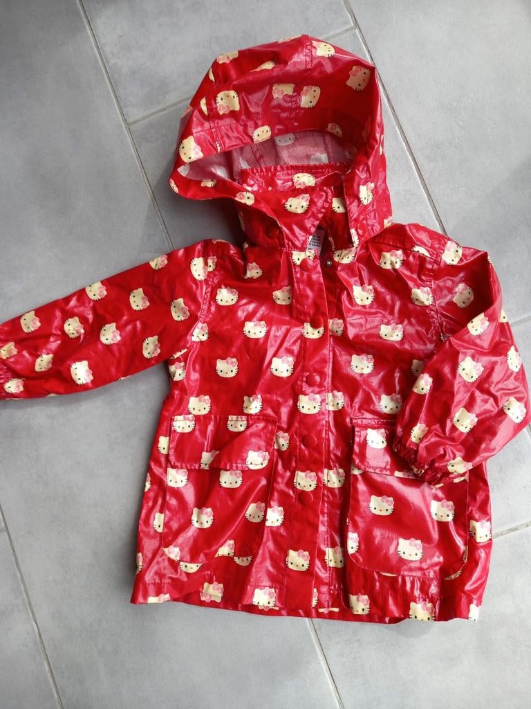 Regenjas, maat 92, Hello Kitty  H&M, Enlèvement ou Envoi, Utilisé, H&m, Fille